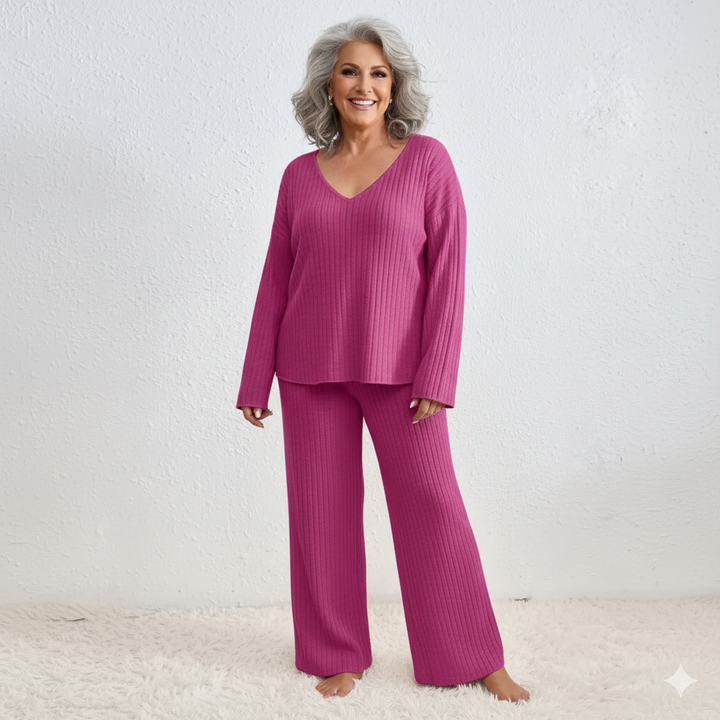 Margaret - Top and Trousers Two-piece Set