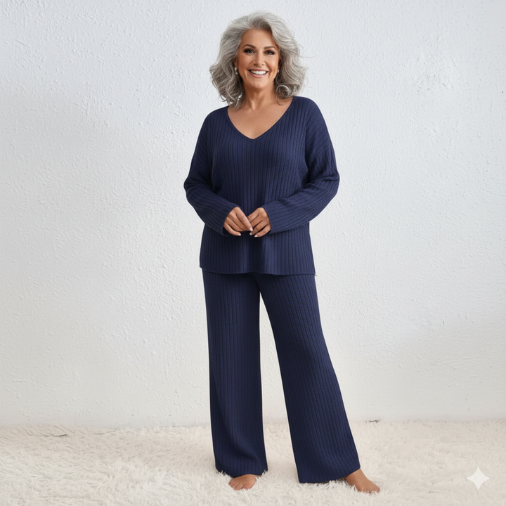 Margaret - Top and Trousers Two-piece Set