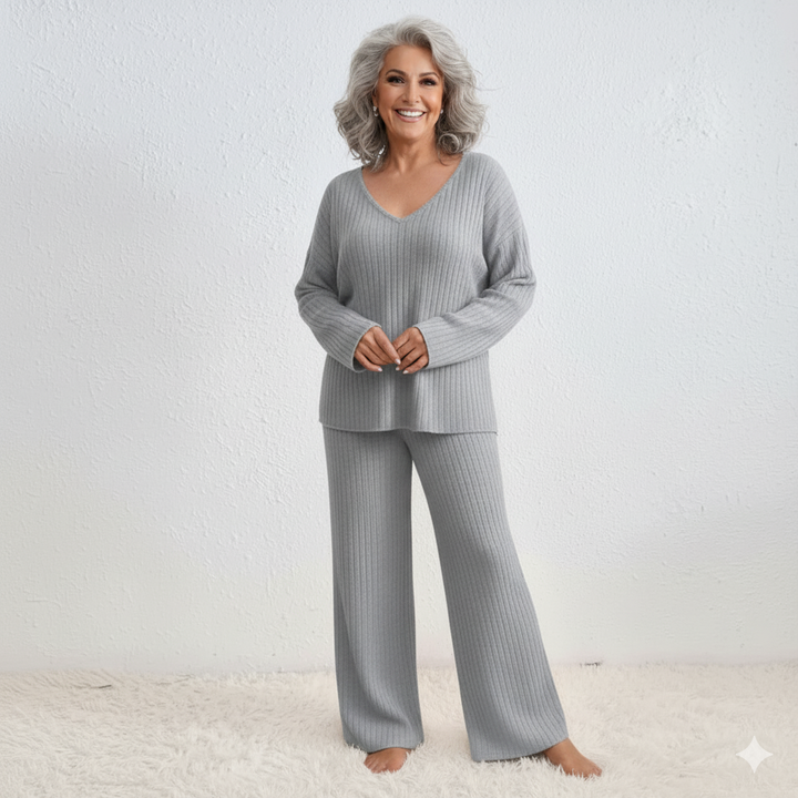 Margaret - Top and Trousers Two-piece Set