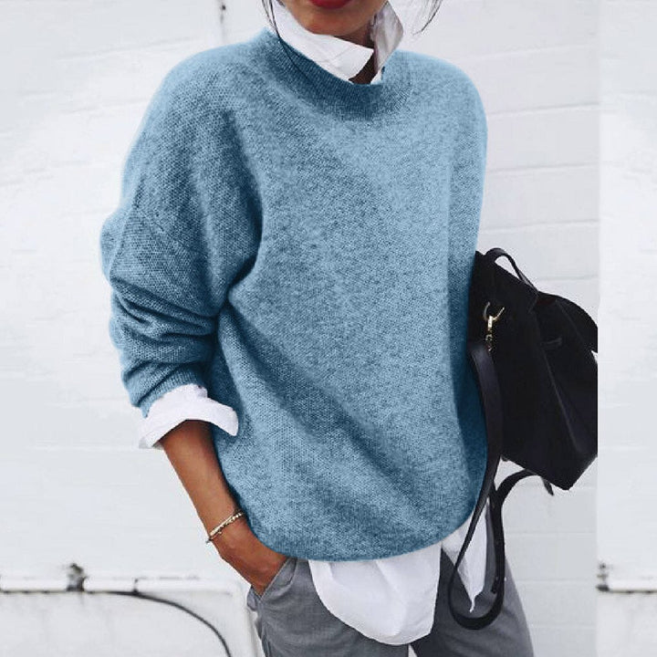 Tonje | Soft oversized sweater with round neck