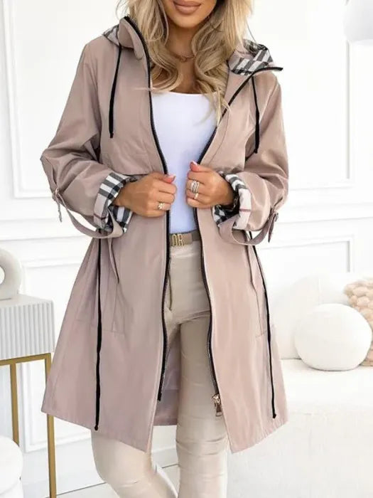 NATALIE™ – Women's Fracket with Front zipper and modern design