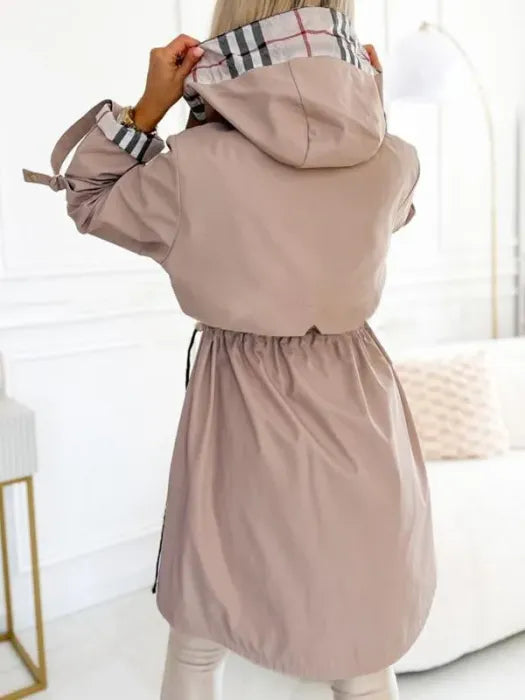 NATALIE™ – Women's Fracket with Front zipper and modern design