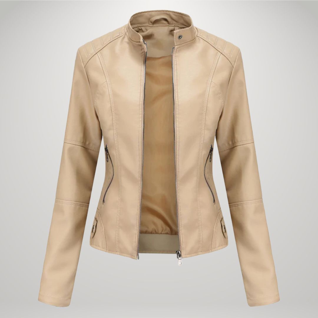 Casual Leather Jacket Sophia™