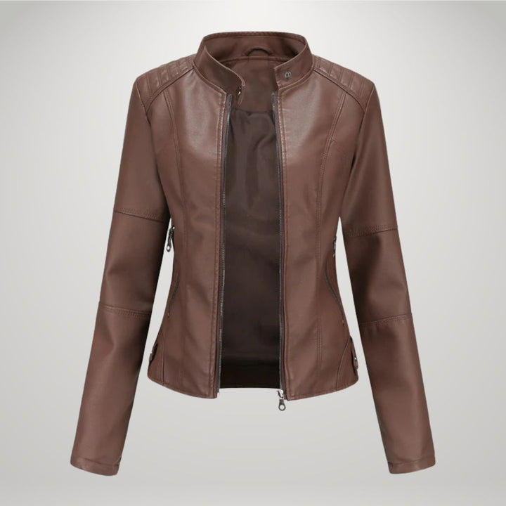 Casual Leather Jacket Sophia™