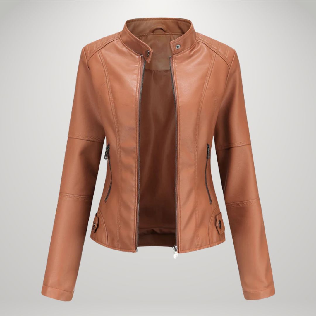 Casual Leather Jacket Sophia™