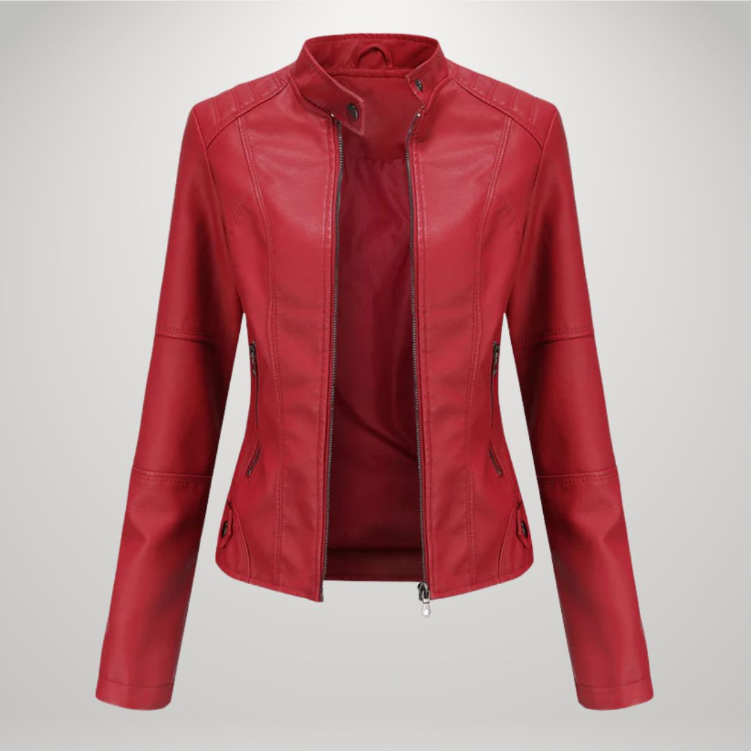 Casual Leather Jacket Sophia™