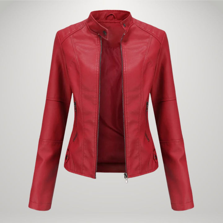 Casual Leather Jacket Sophia™