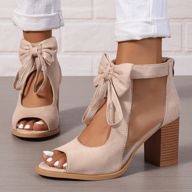 Luna Bow Heels